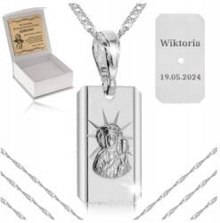 Golden Celebrity Ezüst Nyaklánc Közösségi Lánc Medál 925 Kislánynak Gravírozás - allegro - 12 750 Ft