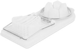  Tojásszeletelő - műanyag / rozsdamentes acél - 19 x 8 cm (GL57199B)