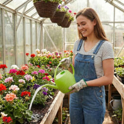  Öntözőkanna 1, 45 L - zöld - 30 x 20 cm (GL11325B)