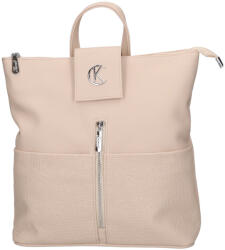 Karen D 703 bézs virág rostbőr táska