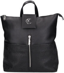 Karen D 703 fekete rostbőr táska