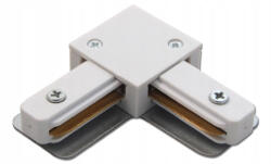 Masterled Csatlakozó 1 fázisú világítósínhez, L típusú, fehér, HQ Masterled (LVTSZY5030)