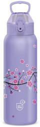Ars Una Kulacs duplafalú ARS UNA 3D fém BPA-mentes 700 ml Snow Flower-Purple (56695472) - fotoland