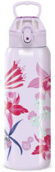 Ars Una Kulacs duplafalú ARS UNA 3D fém BPA-mentes 700 ml Beach Flowers-Purple (56695496) - fotoland