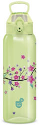 Ars Una Kulacs duplafalú ARS UNA 3D műanyag BPA-mentes 700 ml Snow Flower-Green (56685480) - fotoland