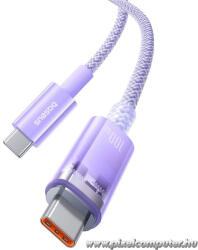 Baseus cabel Type C to Type C PD 6A 100W Explorer P10319703221-01 / CB000043 1 m purple (6932172642815)