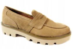 Karino Félcipő Karino 4611 MÉRET39 Bőr Sötét Bézs Velúr (4611)