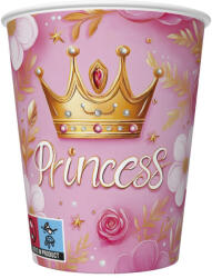  Hercegnő Crown papír pohár 8 db-os 250 ml (PKK766632) - eking