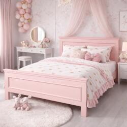 ATELIER 49 Pat lemn masiv 140x200 - Sierra (Personalizabil) (ATE49-SZ-E-PS114-140R)