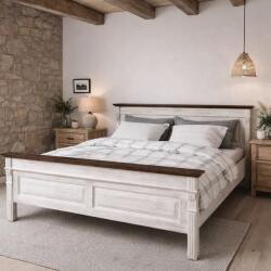 ATELIER 49 Pat matrimonial Armonia - 160x200 cm - din lemn masiv de brad (ATE49-SZ-E-PS427 A)