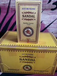A.S. Agarbathi Works Ayurvedic Sandal Backflow füstölő