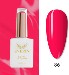 Everin Oja Semipermanentă Everin Royal Collection 10 ml - 86 Royal Hot Pink | Roz Intens Neon (ERC-086)