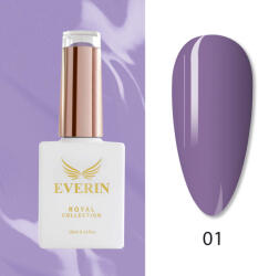 Everin Oja Semipermanentă Everin Royal Collection 10 ml - 01 Lavender Royal | Eleganță & Rezistență (ERC-01)