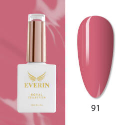 Everin Oja Semipermanentă Everin Royal Collection 10 ml - 91 Rosewood Nude | Roz Pudrat Elegant (ERC-091)