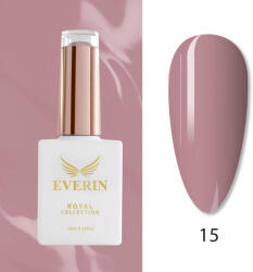 Everin Oja Semipermanentă Everin Royal Collection 10 ml - 15 Rose Elegance | Nude Elegant & Rezistent (ERC-015)