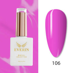Everin Oja Semipermanentă Everin Royal Collection 10 ml - 106 Fucsia | Roz Fucsia Intens (ERC-106)