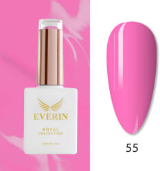 Everin Oja Semipermanentă Everin Royal Collection 10 ml - 55 Royal Candy Pink | Roz Intens Vibrant (ERC-055)