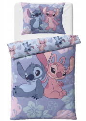 Carbotex Disney Lilo és Stitch, A csillagkutya ágyneműhuzat garnitúra 140x200 cm, 70x90 cm (STITCH250705-PP)