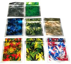  Pungi aluminiu Ziplock Cammo Leaf anti-miros 120x100mm x1