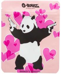 G-Rollz Pungi ziplock anti-miros UV Banksy Panda 100×125mm x1