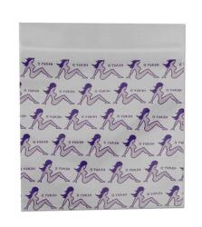 Black Leaf Pungi Ziplock Heavy D transparente 50x50mm x100