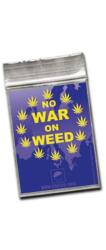Black Leaf Pungi Ziplock No War 40x60mm x100