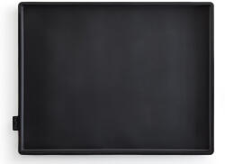Lékué Non-spill Silicone Baking Tray cseppmentes sütőlap, 400x300mm, platina szilikon, fekete