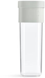 Lékué Flip Storage Food Container nagy bővíthető élelmiszertároló edény, 1.6L, műanyag, áttetsző/zöld