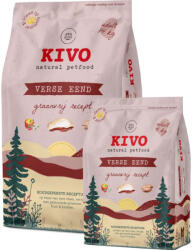 Kivo - Hidegen sajtolt Gabonamentes Száraztáp - Friss Kacsa 14kg