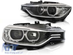  Tuning xenon headlight kit suitable for BMW 3 Series F30, F31 2011-2015 with black base, left and right for models with AFS function (ABBMHX6010482)