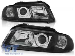  Tuning headlight kit with lenses suitable for Audi A4 B5 01.1999-09.2000 sedan/wagon, left and right (ABAUHX6010317)