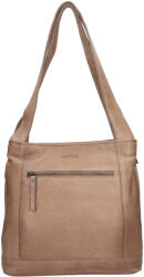 Mustang Női bőr kézitáska Mustang Vanda - sötét bézs