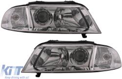 KITT Lightning Fényszórók Audi A4 B5 facelift (1999-2000) króm (HLAUA4B5FLC)