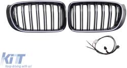  Maxton Design spoiler suitable for front M Technik bumper for BMW X3 F25 2014-2017, black lacquer (ABBMSX6008558)