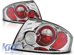  Tuning tail light set suitable for Audi TT 1999-2006 with chrome base, left and right (ABAUTX6010748)