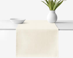 Goldea napron de masă malaga - crem 50x160 cm Fata de masa