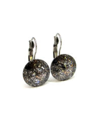 DIANA 14 mm-es fülbevaló (Black Patina) (3290899)