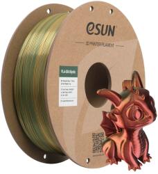 eSun PLA Silk Mystic 3D nyomtató filament 1.75 mm, 1 kg (ESUN-PLA-SILK-MYSTIC-ARANY-PIROS-ZOLD)