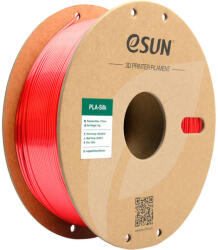 eSun eSilk-PLA 3D nyomtató filament 1.75 mm, 1 kg (ESUN-PLA-SILK-RED)