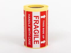  Törékeny címke darabos