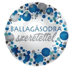  Ballagási lufi 17" 43cm Ballagásodra szeretettel, mpr-12-1008K (bwmpr121008K)