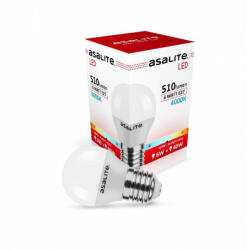 Asalite LED Izzó G45 mini gömb E27 6W 4000K (510 lumen) - hordozhatoshop