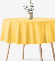 Goldea kör alakú terítő malaga - sárga Ø 210 cm
