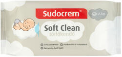 Sudocrem Törlőkendő 55 Lapos Soft Clean (163)