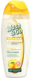 Wash&go Tusfürdő&sampon 250ml Energizing With Fruit Vitamins (4401)