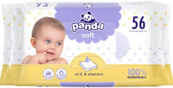 Panda Nedves Törlőkendő 56db-os Soft (164)