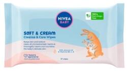 Nivea Baby Törlőkendő 57db-os Soft&cream (181)
