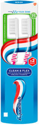 Aquafresh Fogkefe Clean&flex 2db-os Medium (570)