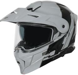 ORIGINE Casca moto Origine Adventure Cyborg Rabatabila cu ochelari, culoare gri negru lucios, marime S (2040340131001S) - mxenduro