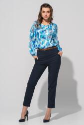 Hermosa Pantaloni dama din tercot elastic TRIANA, Hermosa, bleumarin